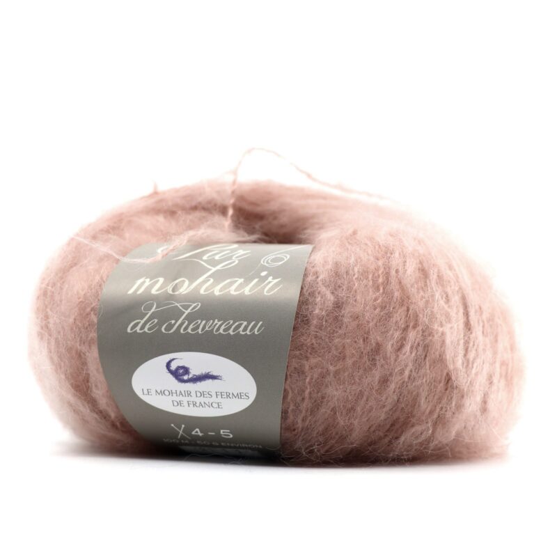 Pelote Pur Mohair - Beige Rosé - 70100 -