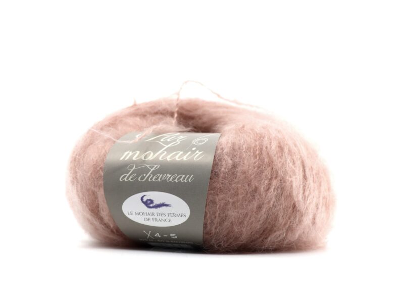 Pelote Pur Mohair Beige Rosé - 70100