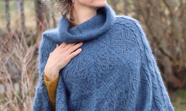 Ponchos en Mohair