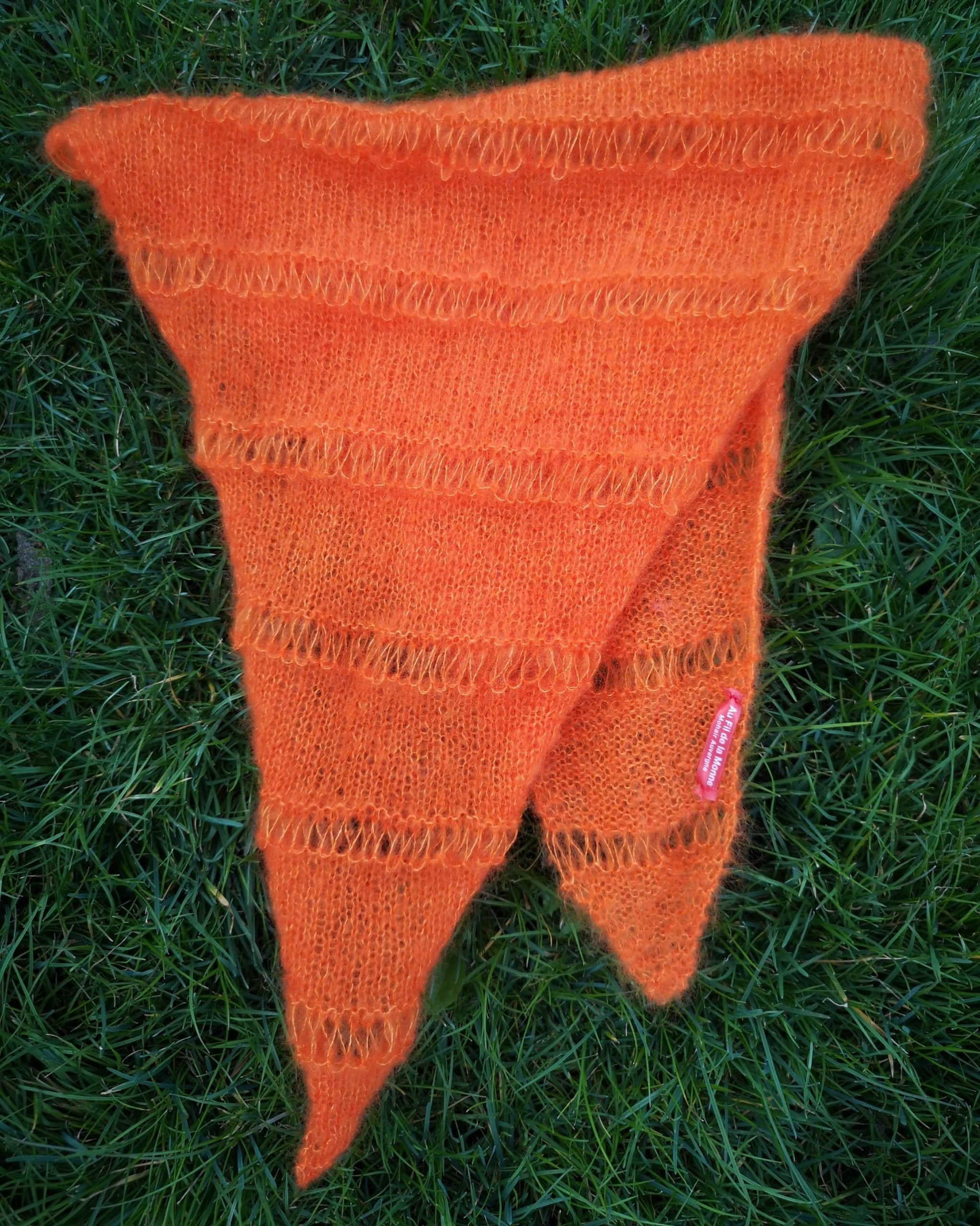 Foulard Navel foulard Mohair au fil de la monne