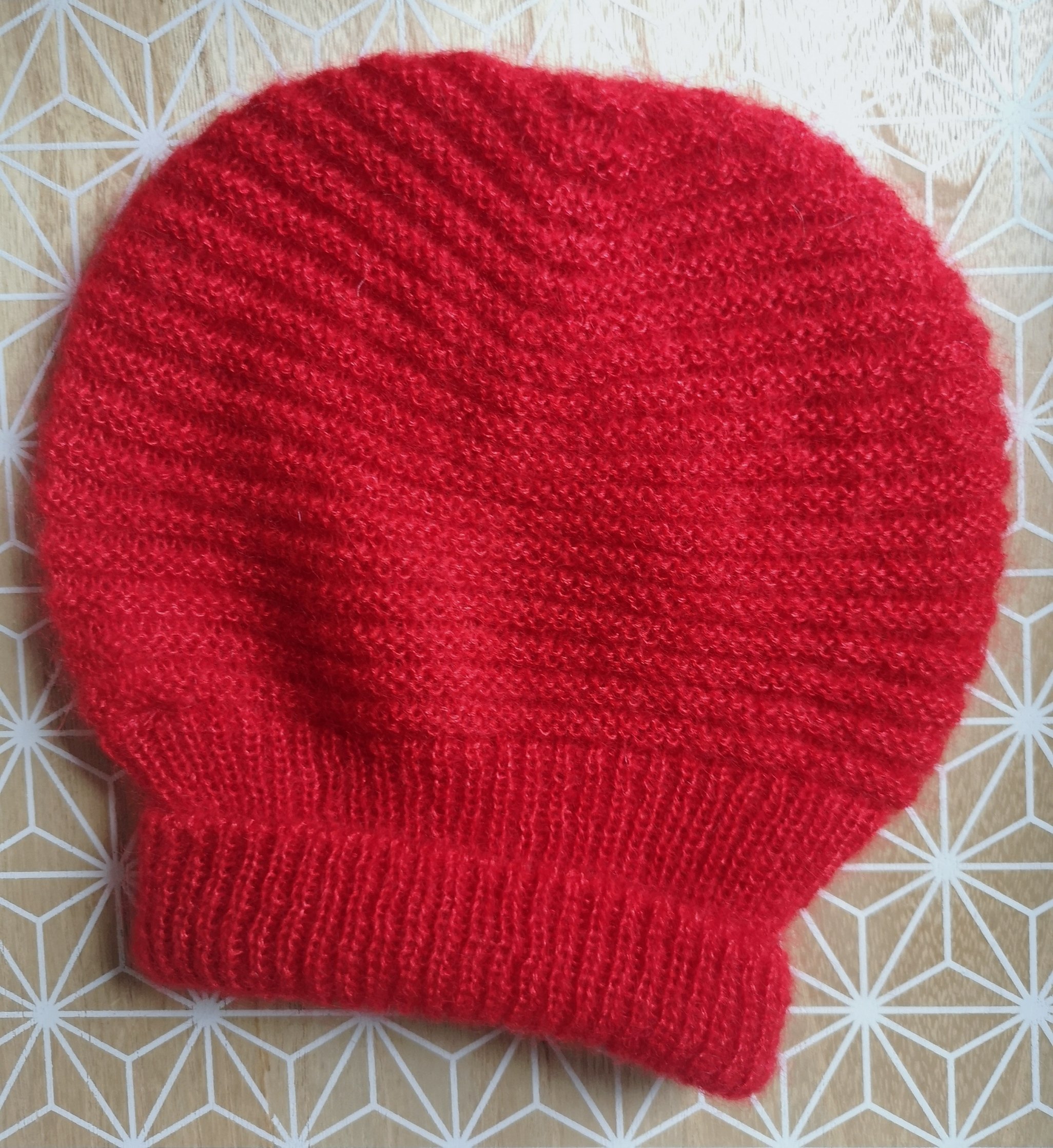 Bonnet Mohair et Soie Pom d'A 1 Bonnet Mohair et Soie Pom d'A