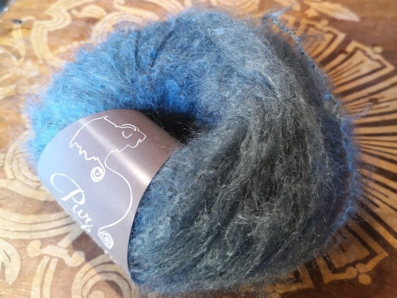 pelote pur mohair au fil de la monne