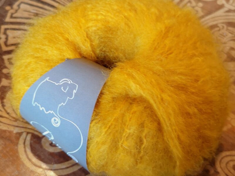 Pelote Pur Mohair Soleil Au fil de la monne