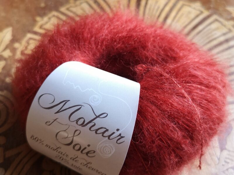 Pelote en Mohair et Soie - Écureuil -