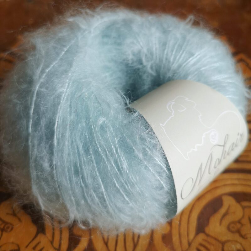 Pelote en Mohair et Soie - Bleu Pastel