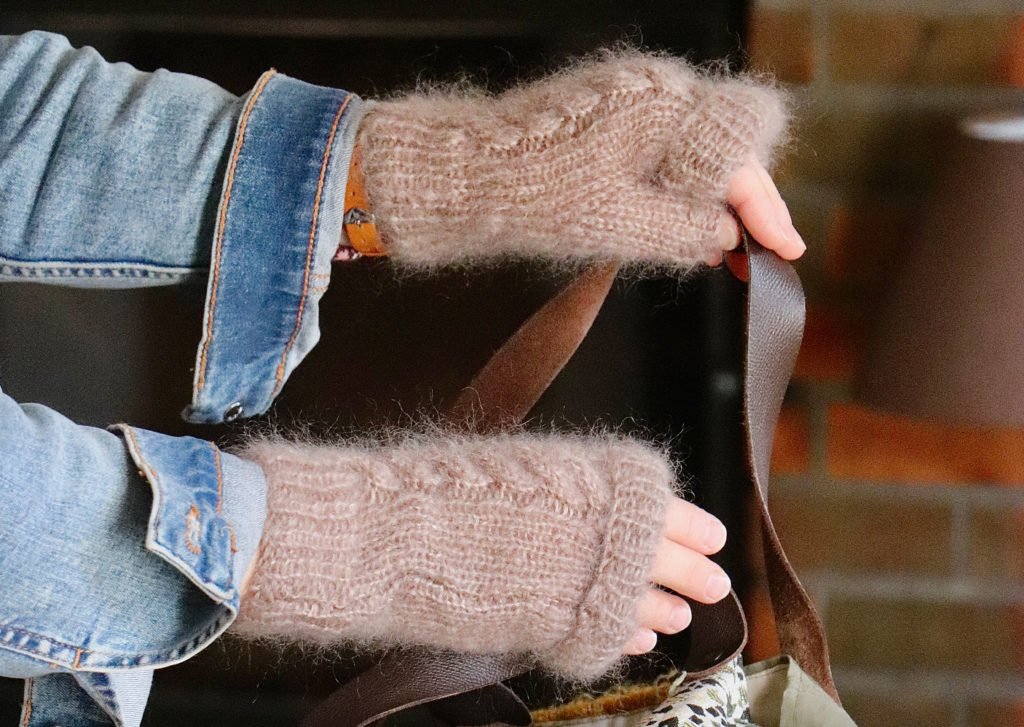 Gants / Mitaines en Mohair