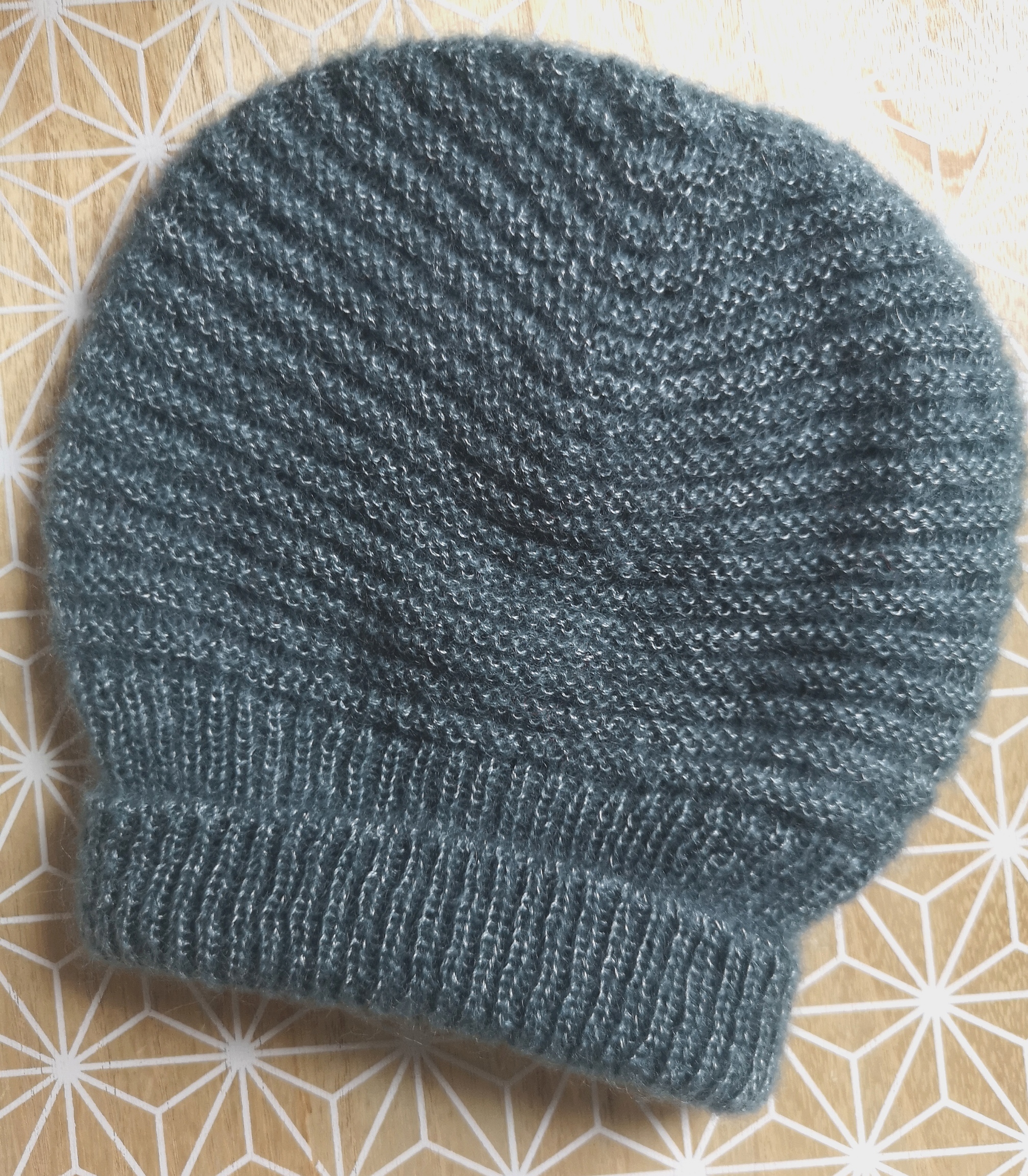 Bonnet fin SICA Écume 2 Bonnet Mohair et Soie Écume