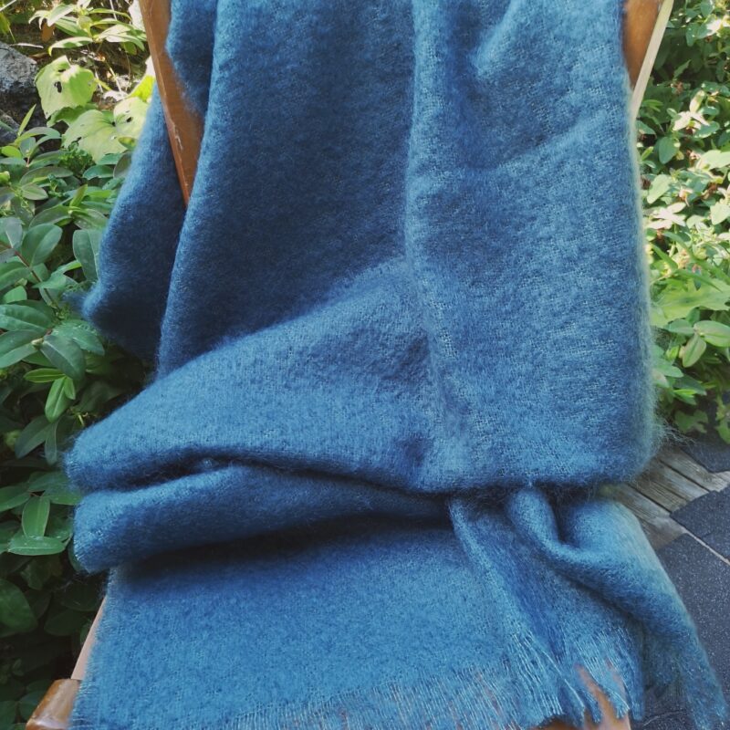 Étole Écume Étole tissée en Mohair Écume