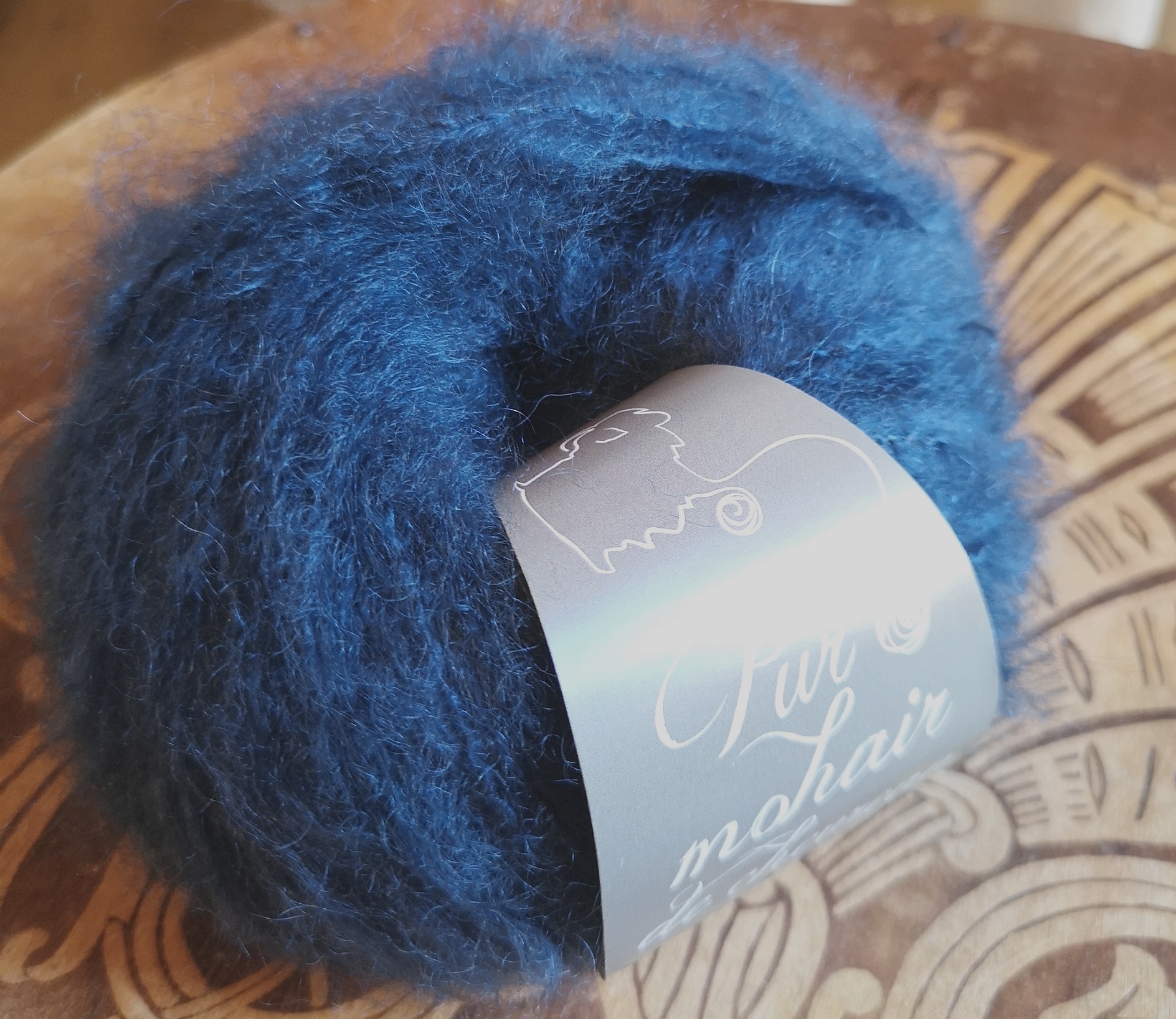 Pelote Pur Mohair Saphir 869 Saphir - 869 -