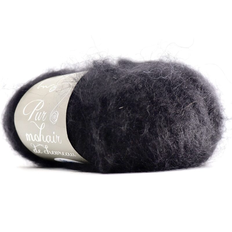 Pelote Pur Mohair - Noire