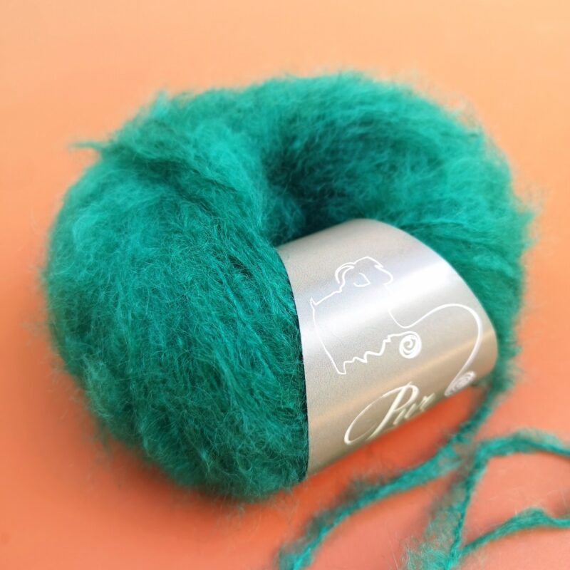 Pelote Pur Mohair - Émeraude